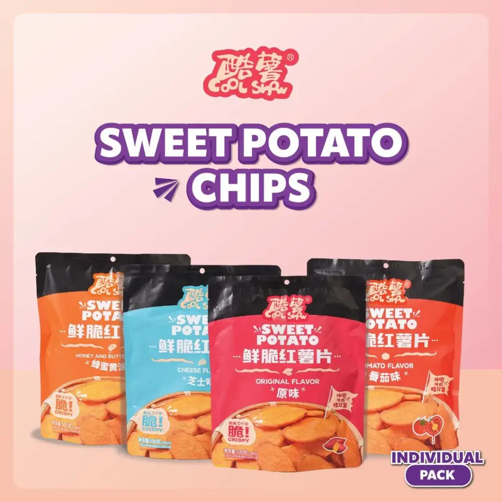CoolShow Sweet Potato Chips 20g x 5 Packs