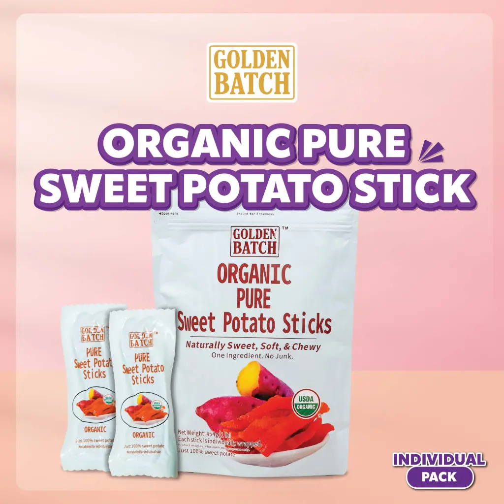 Golden Batch Organic Pure Sweet Potato Stick 454g
